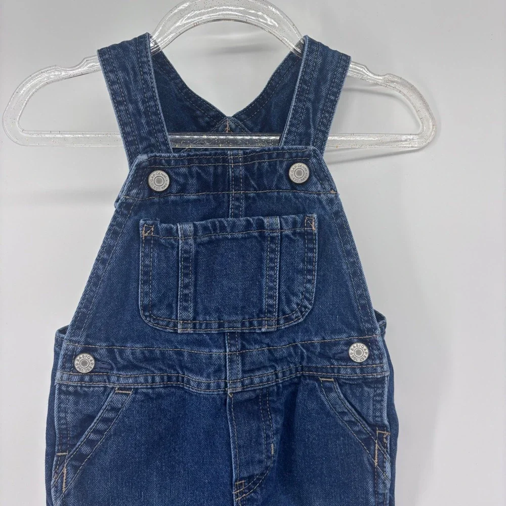 Denim GAP Overalls for‎ Baby Dark Wash Adjustable Straps